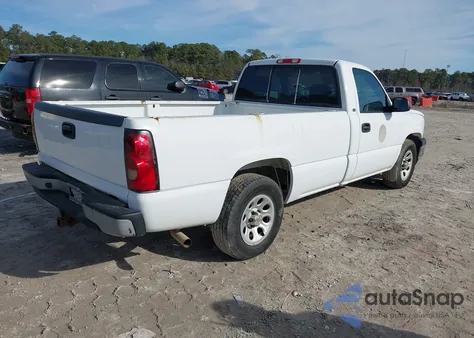 2005 Chevrolet Silverado 1500 Work Truck из США, поврежденный, VIN 1GCEC14V45Z232659
